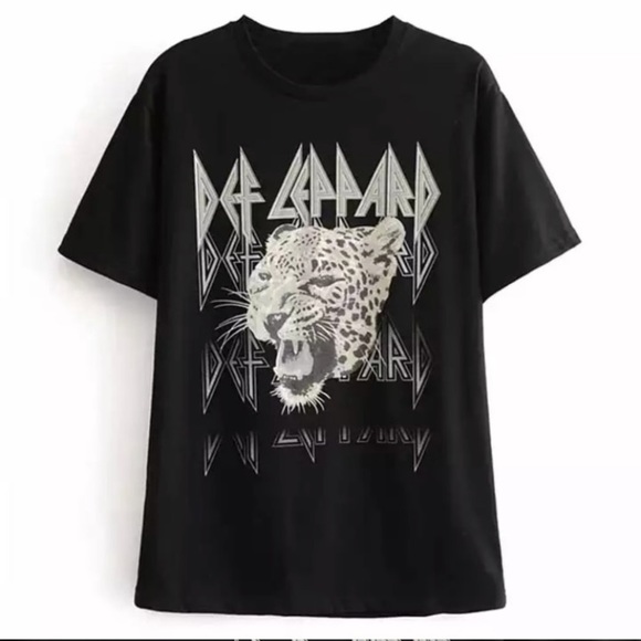 SOLD OUT Def Leppard Rock Band Graphic T-Shirt - Picture 3 of 5